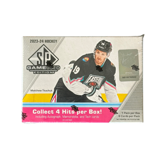 2023-24 SP Game Used Upper Deck Hockey Hobby Box